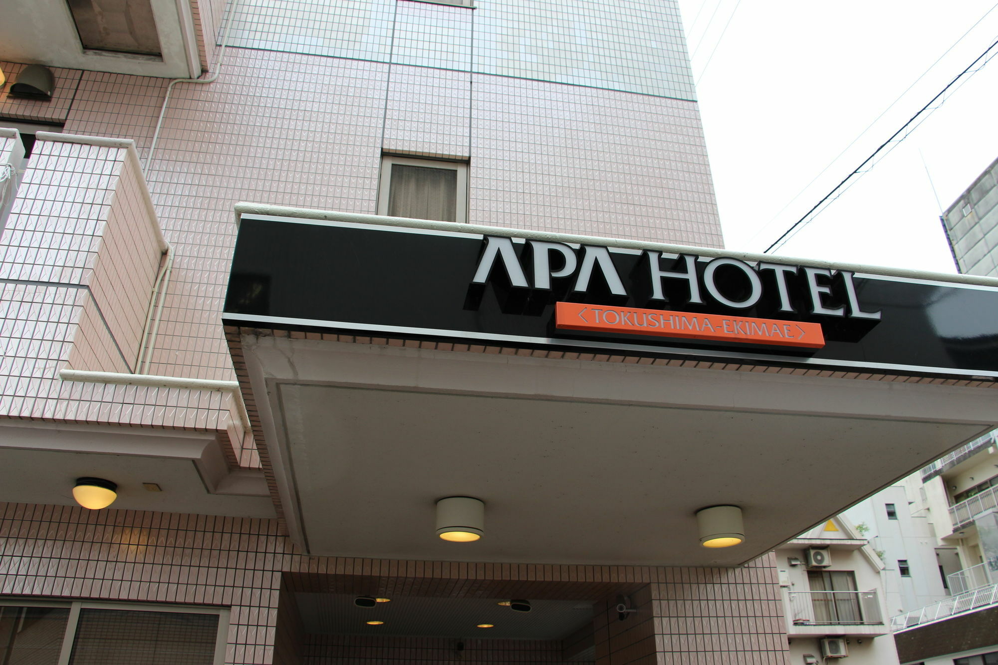 Apa Hotel Tokushima Ekimae Exteriér fotografie