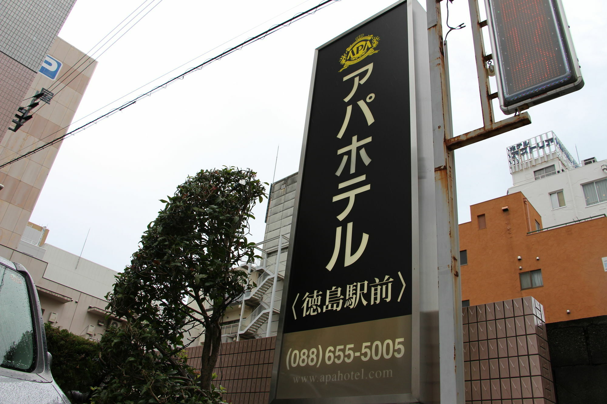 Apa Hotel Tokushima Ekimae Exteriér fotografie